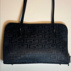 Elegant Black Medium Tote Bag Stylish G Design